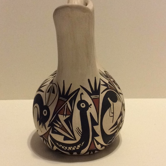 Acoma Pueblo Pottery Wedding Vase - Picture 4 of 5